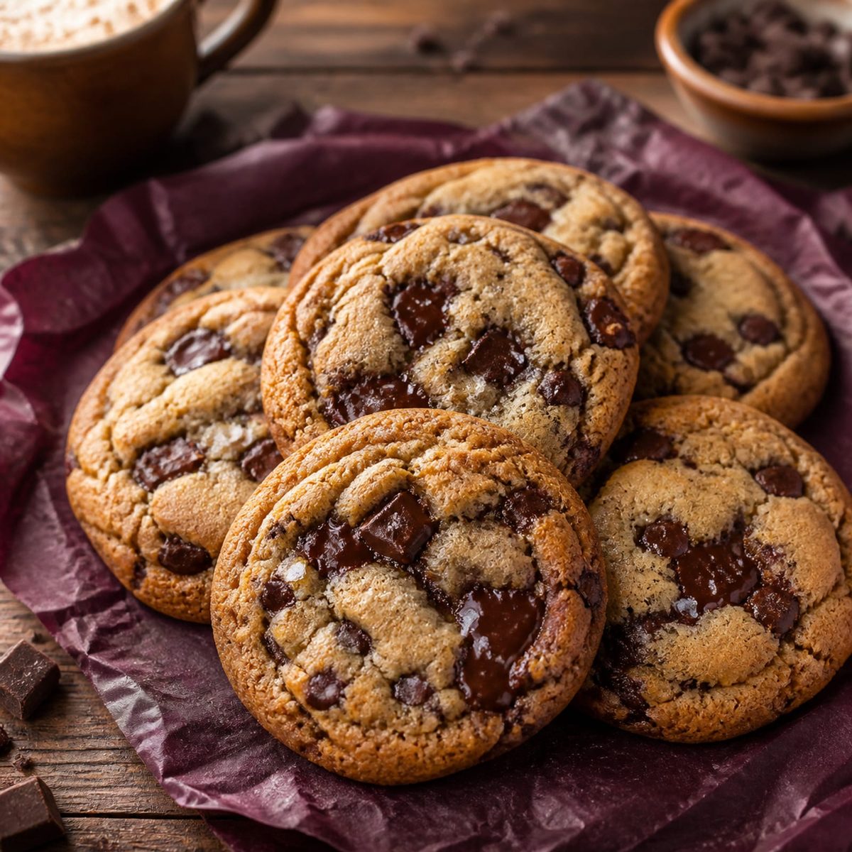 Two classic cookies from Insomnia Cookies